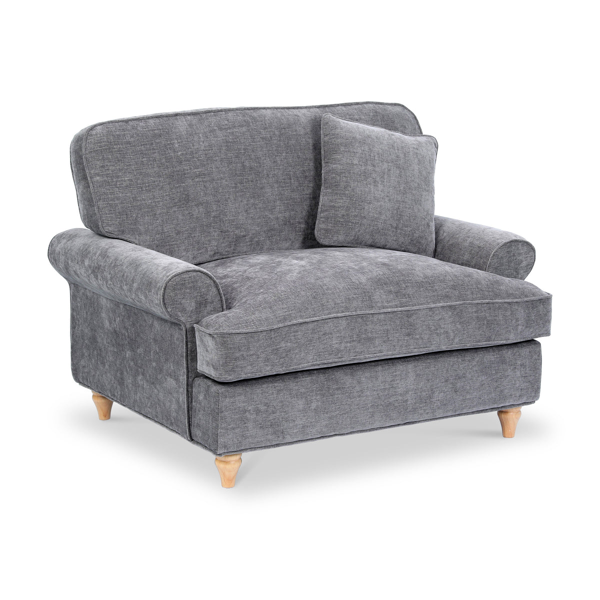 Alfie Snuggle Chair Charcoal from Roseland Furniture