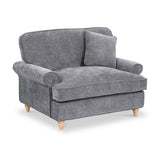Alfie Snuggle Chair Charcoal from Roseland Furniture