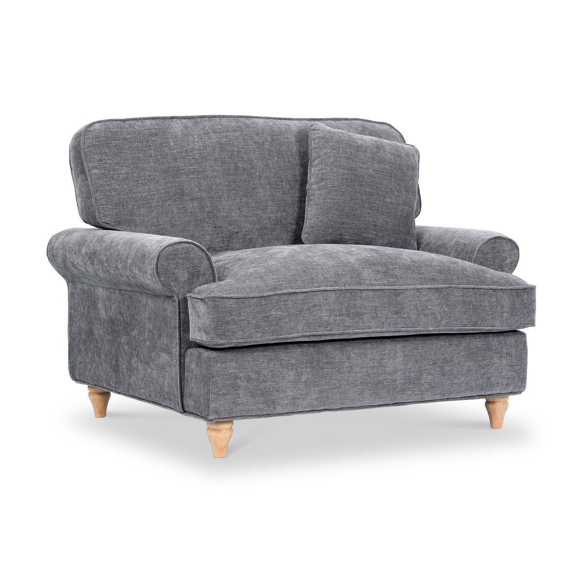 Alfie Snuggle Chair Charcoal from Roseland Furniture