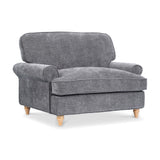 Alfie Snuggle Chair Charcoal from Roseland Furniture
