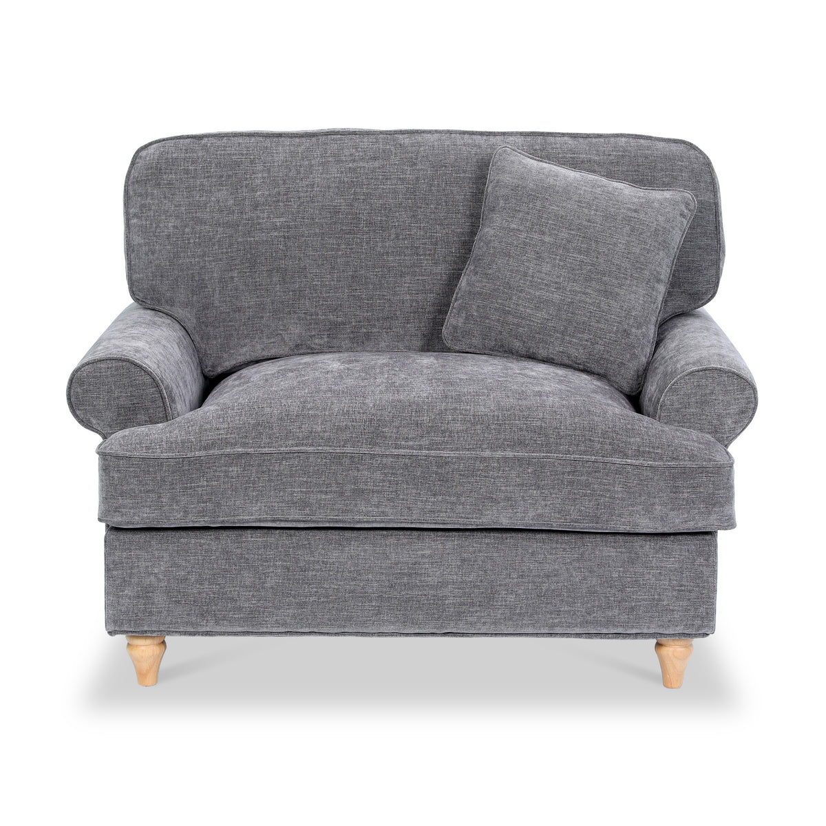 Alfie Snuggle Chair Charcoal from Roseland Furniture
