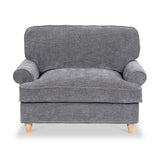 Alfie Snuggle Chair Charcoal from Roseland Furniture
