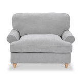 Alfie Snuggle Chair Ice from Roseland Furniture