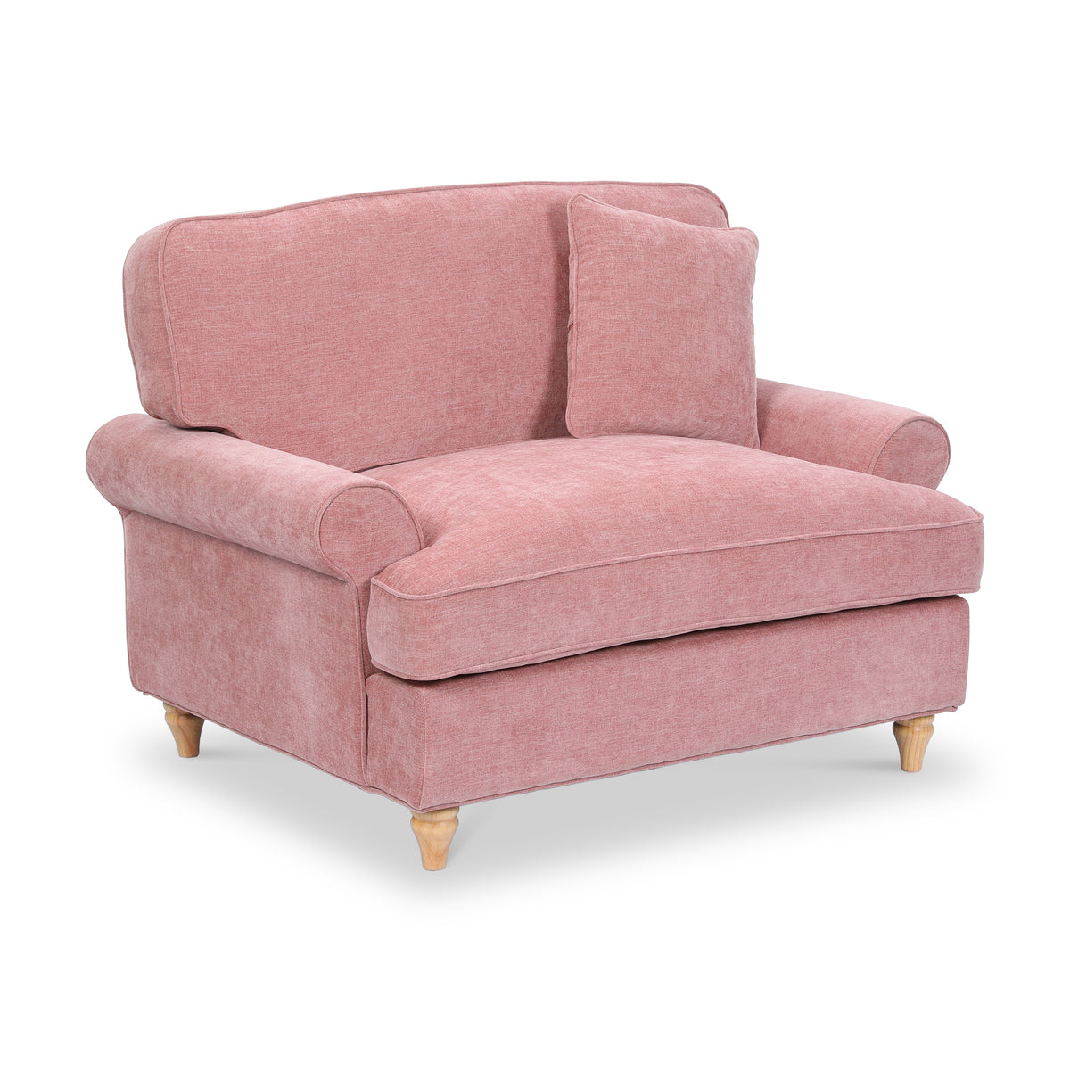 Alfie Snuggle Chair Blush from Roseland Furniture