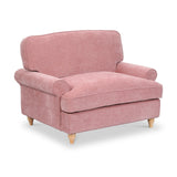 Alfie Snuggle Chair Blush from Roseland Furniture