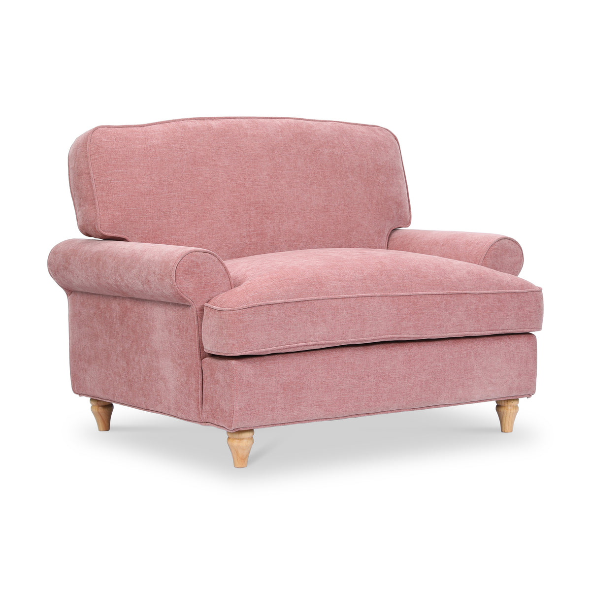 Alfie Snuggle Chair Blush from Roseland Furniture