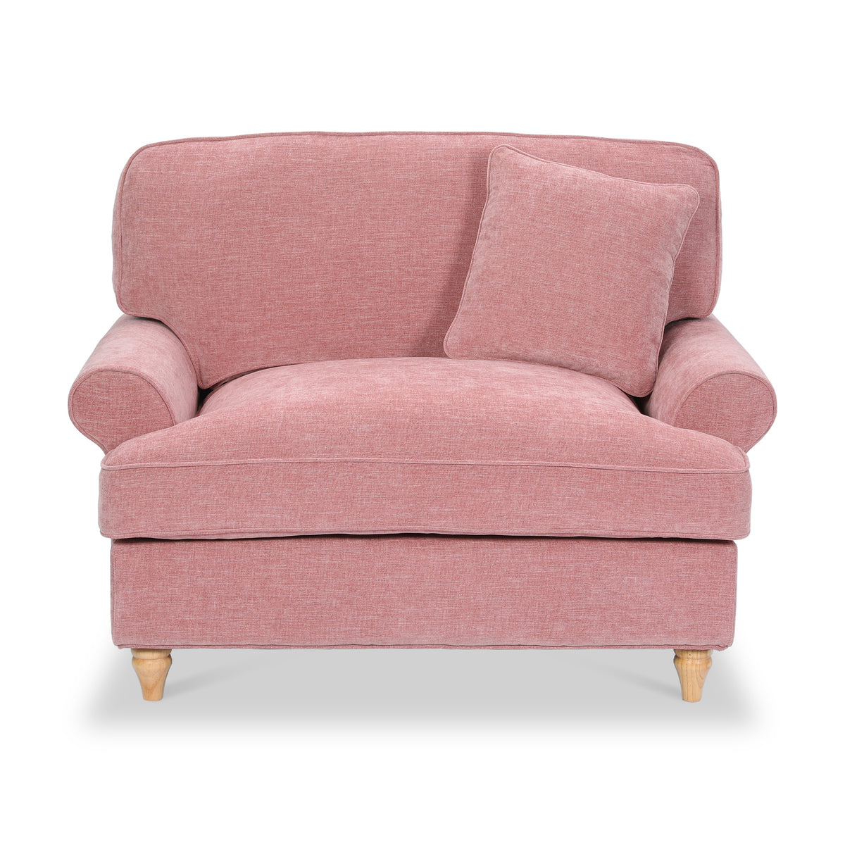 Alfie Snuggle Chair Blush from Roseland Furniture