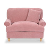 Alfie Snuggle Chair Blush from Roseland Furniture