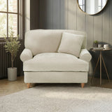 Alfie Snuggle Chair Mink from Roseland Furniture