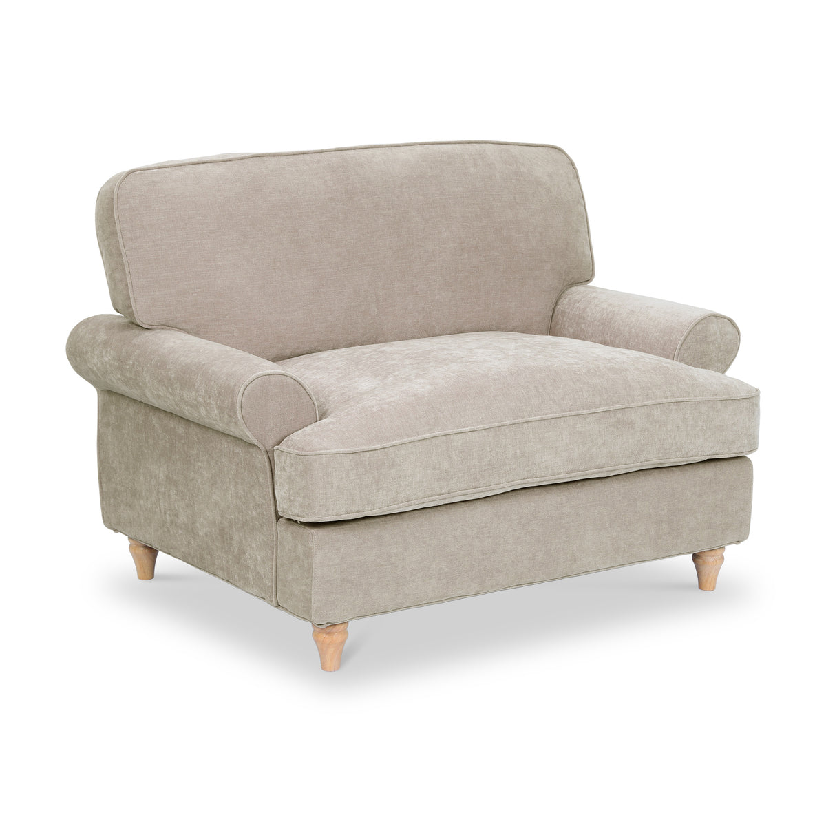 Alfie Snuggle Chair Mink from Roseland Furniture