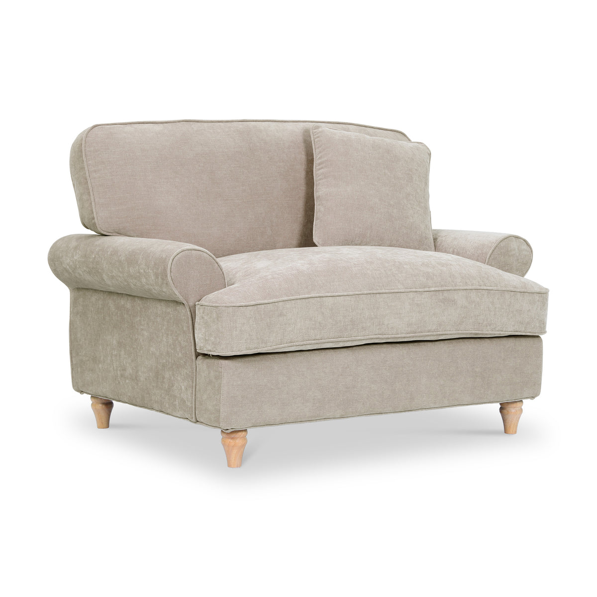 Alfie Snuggle Chair Mink from Roseland Furniture