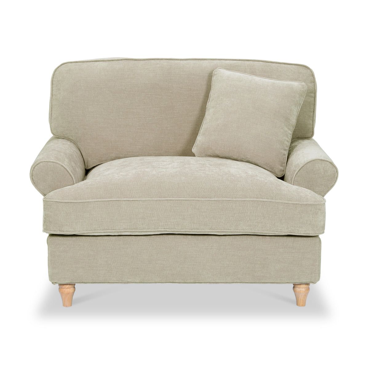 Alfie Snuggle Chair Mink from Roseland Furniture