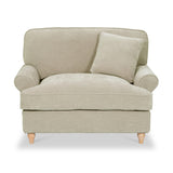 Alfie Snuggle Chair Mink from Roseland Furniture