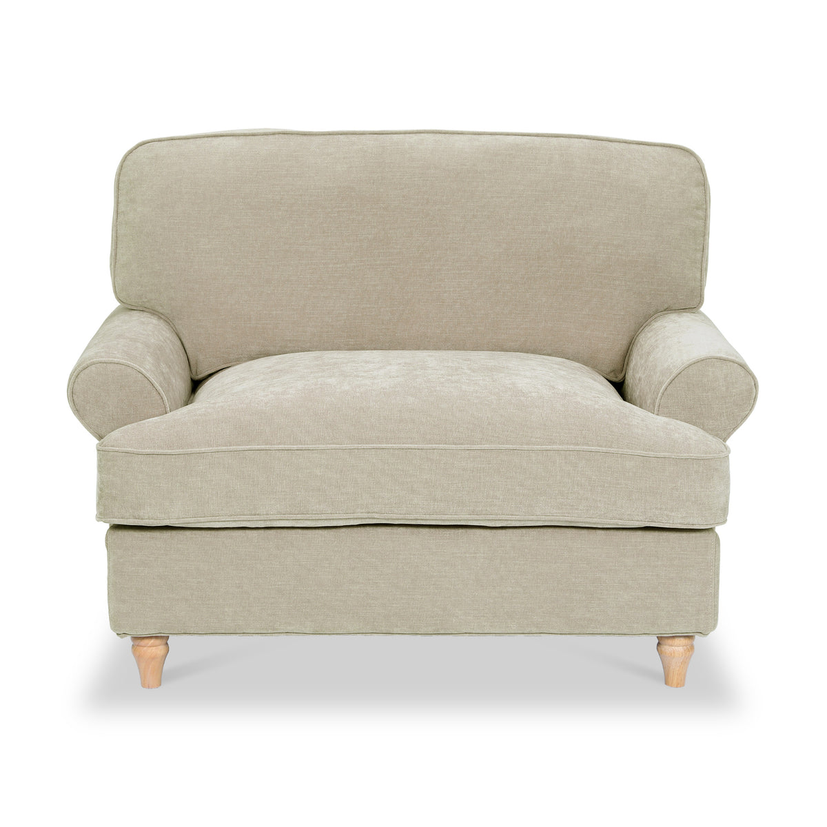 Alfie Snuggle Chair Mink from Roseland Furniture