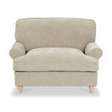 Alfie Snuggle Chair Mink from Roseland Furniture