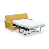 Alfie Gold 3 Seater Sofa Bed from Roseland Furniture