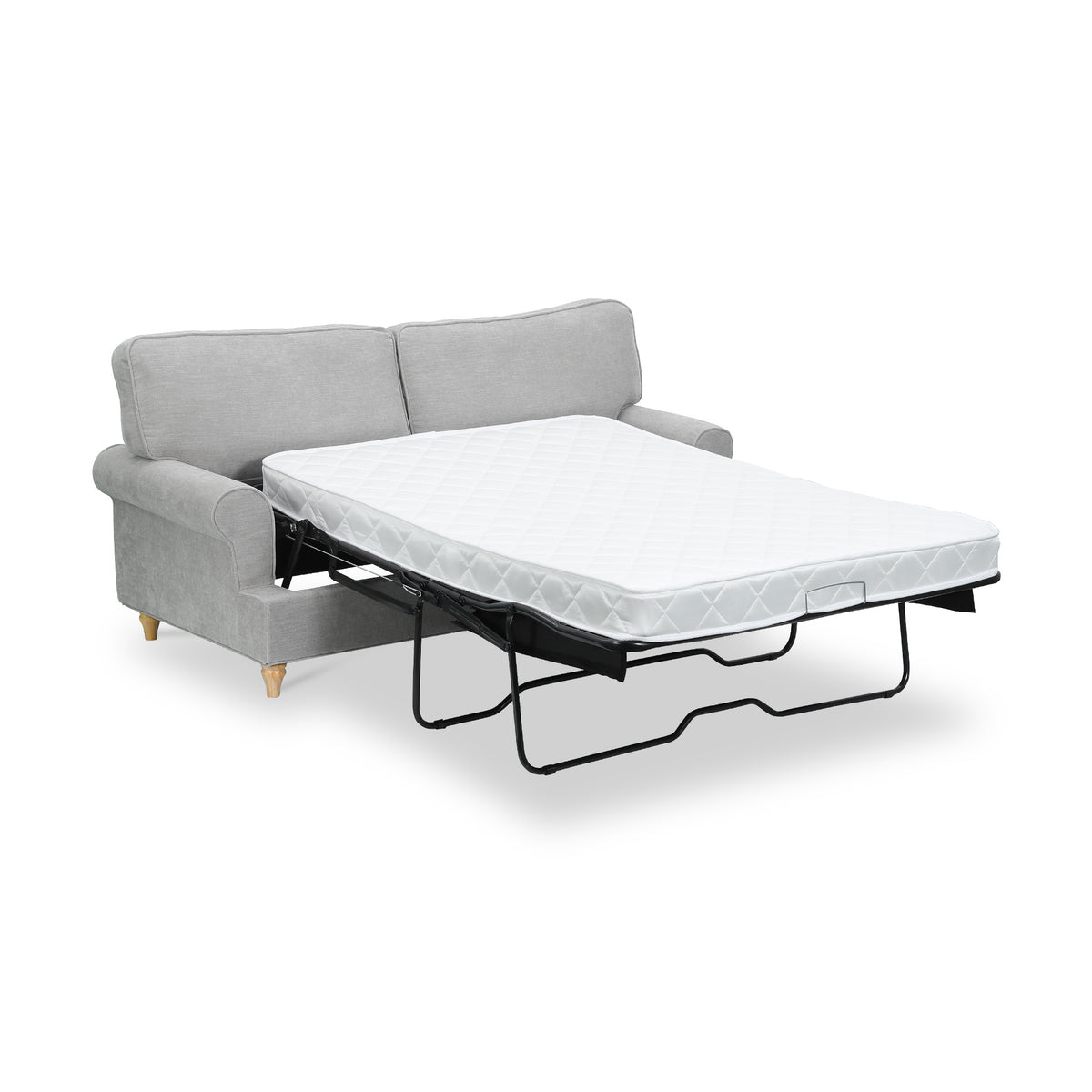 Alfie Ice Grey 3 Seater Sofa Bed from Roseland Furniture