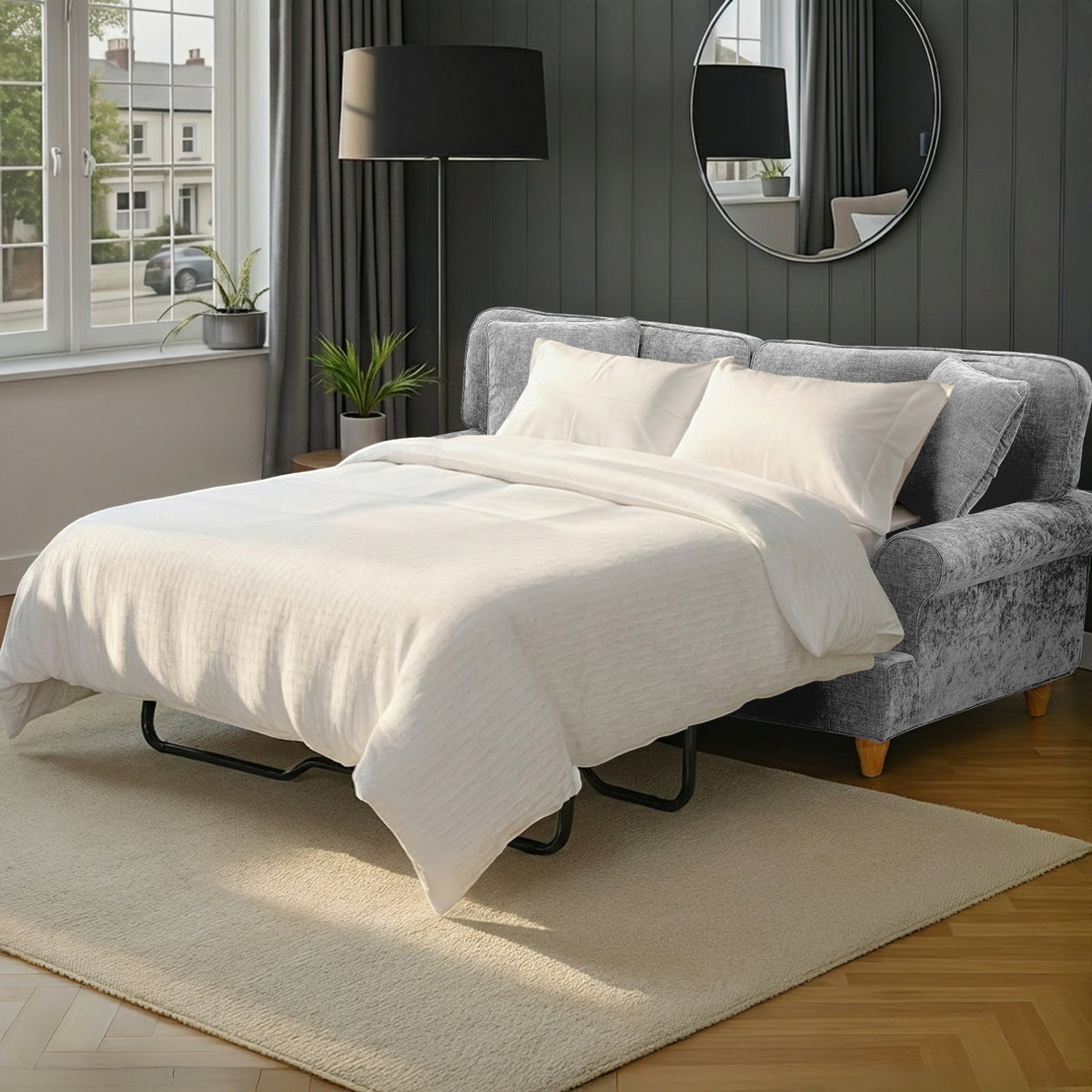 Alfie Sofa Bed Ice from Roseland Furniture