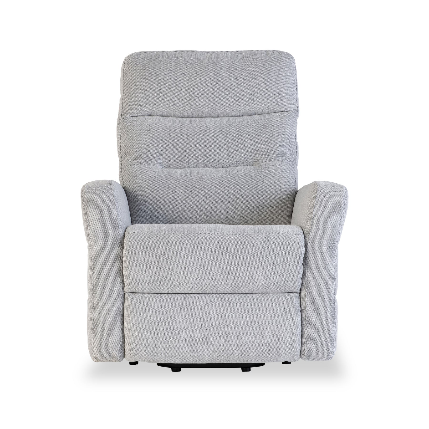 Eldar-Fabric-Electric-Tilt-&-Rise-Armchair-Grey from Roseland Furniture