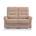 Dalton Mink Fabric Electric Reclining 2 Seater Sofa from Roseland Furniture