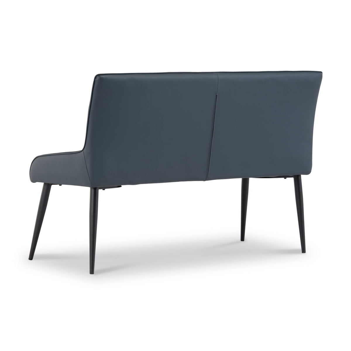 Rolf-Faux-Leather-Curved-Dining-Bench from Roseland Furniture