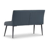 Rolf-Faux-Leather-Curved-Dining-Bench from Roseland Furniture