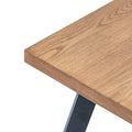 Elmont 120cm Dining Table ChairDims from Roseland Furniture