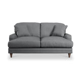 Bampton 2 Seater Sofa Charcoal Beech Feet from Roseland Furniture