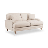 Bampton 2 Seater Sofa Cream Oak Feet from Roseland Furniture
