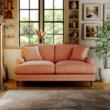 Bampton 2 Seater Sofa Salmon from Roseland Furniture