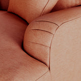 Bampton 2 Seater Sofa Salmon from Roseland Furniture