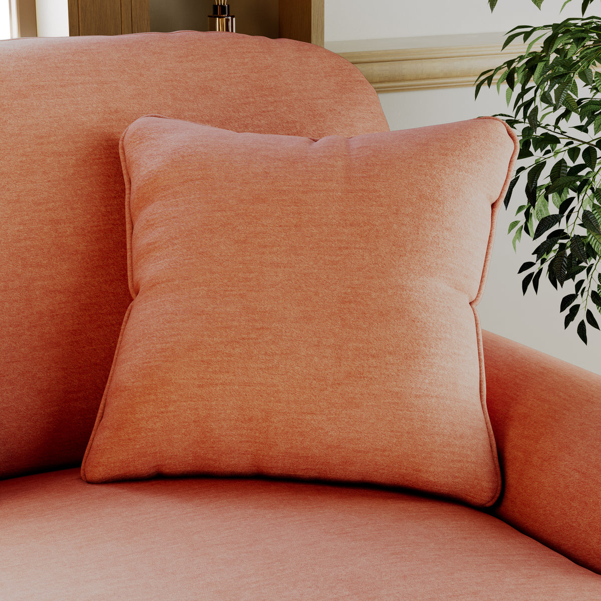 Bampton 2 Seater Sofa Salmon from Roseland Furniture