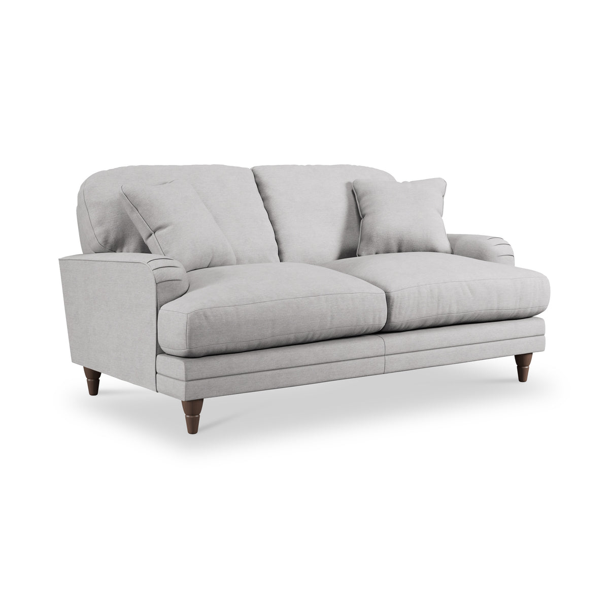 Bampton 2 Seater Sofa Silver from Roseland Furniture