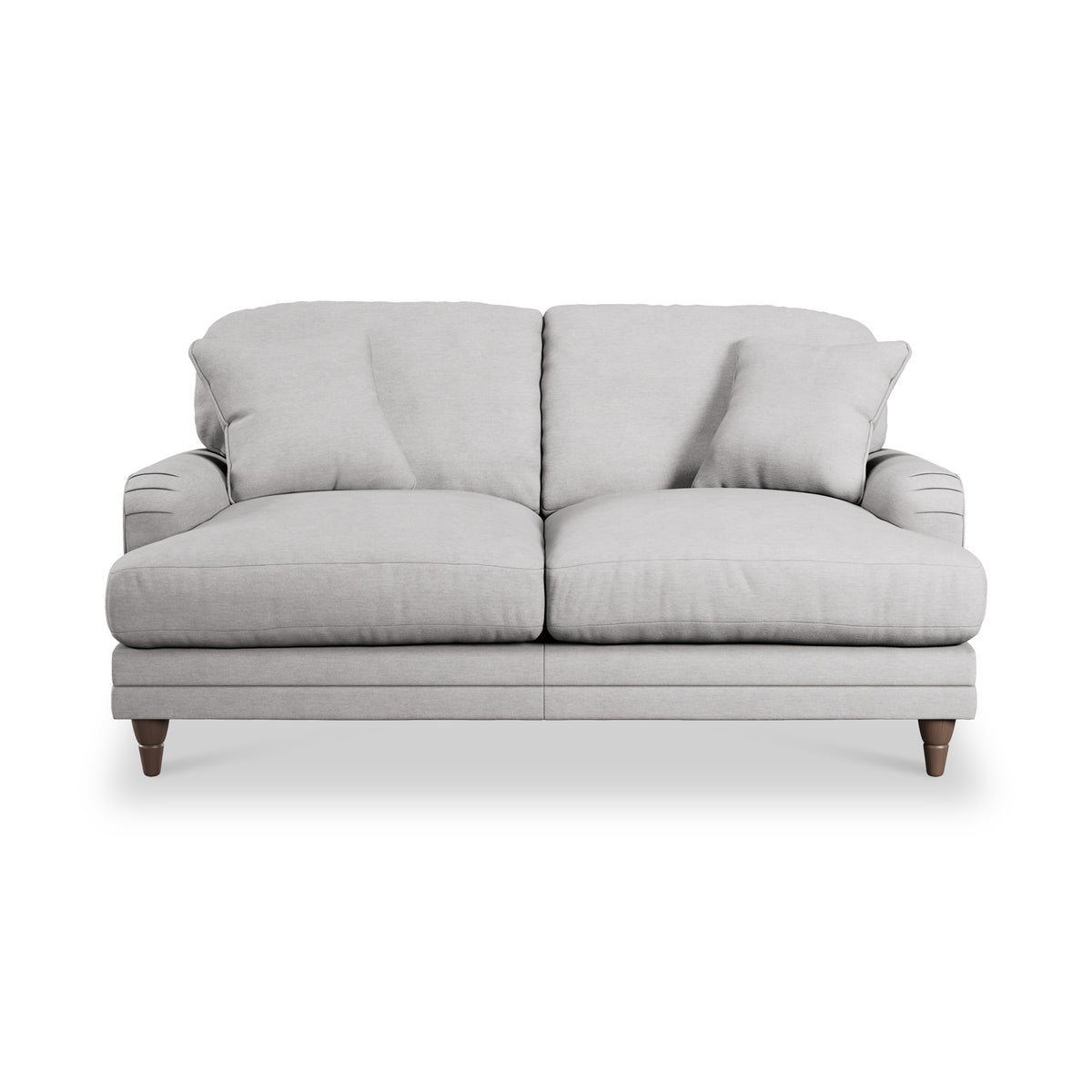 Bampton 2 Seater Sofa Silver from Roseland Furniture