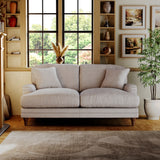 Bampton 2 Seater Sofa Silver from Roseland Furniture