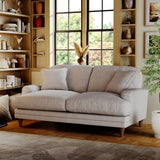 Bampton 2 Seater Sofa Silver from Roseland Furniture