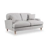 Bampton 2 Seater Sofa Silver Oak Feet from Roseland Furniture