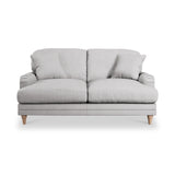 Bampton 2 Seater Sofa Silver Oak Feet from Roseland Furniture
