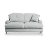 Bampton 2 Seater Sofa Sky Oak Feet from Roseland Furniture