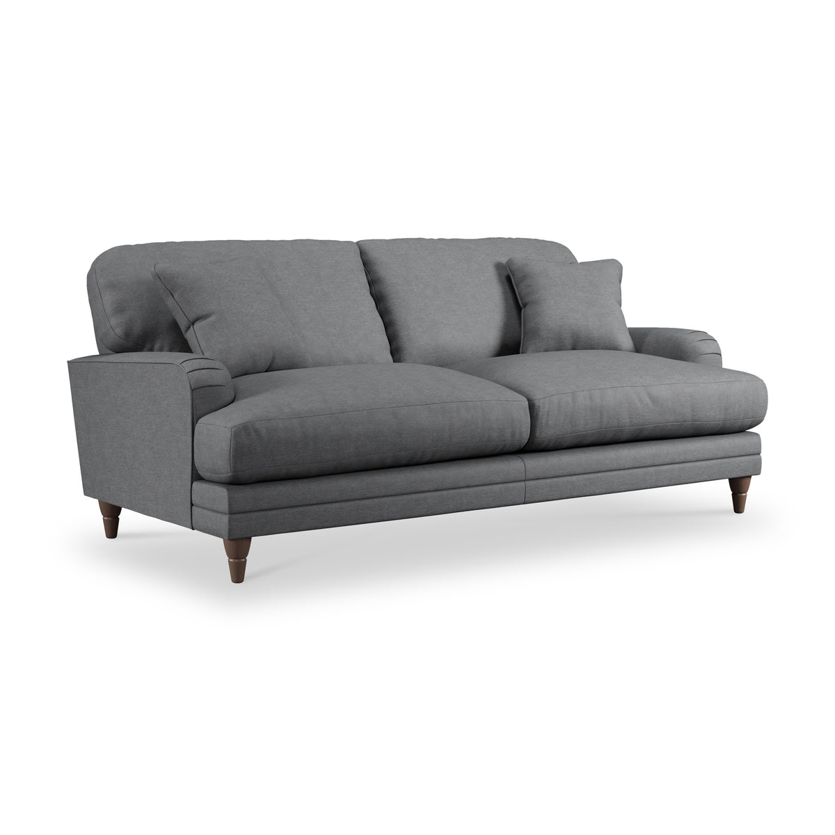 Bampton 3 Seater Sofa Charcoal from Roseland Furniture