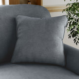 Bampton 3 Seater Sofa Granite Beech Feet from Roseland Furniture