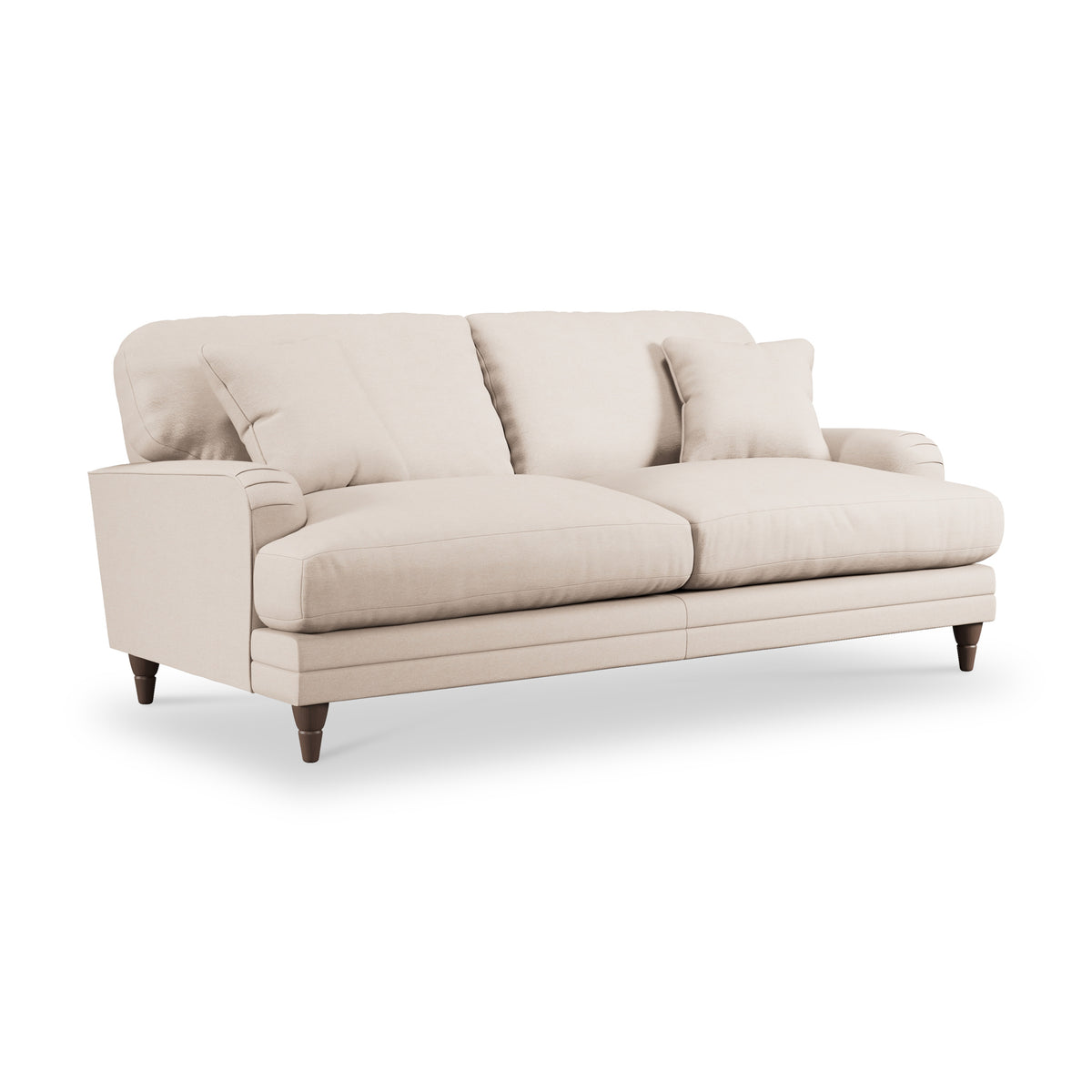 Bampton 3 Seater Sofa Cream from Roseland Furniture