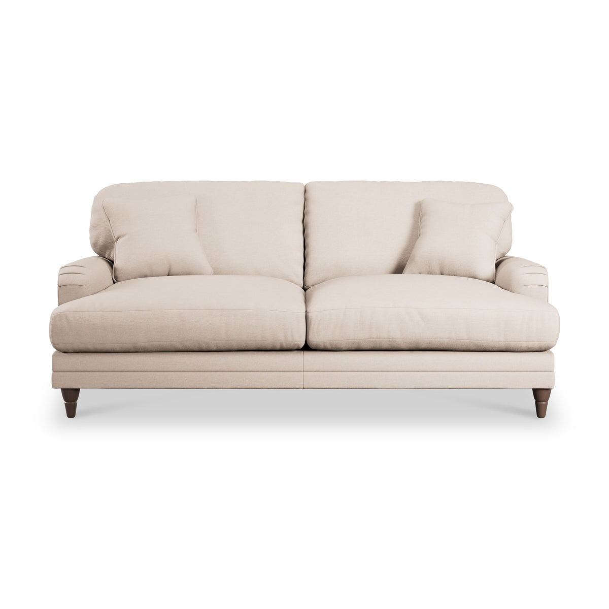 Bampton 3 Seater Sofa Cream from Roseland Furniture