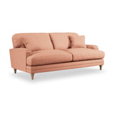 Bampton 3 Seater Sofa Salmon Oak Feet from Roseland Furniture
