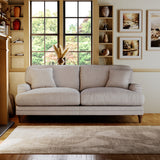 Bampton 3 Seater Sofa Silver from Roseland Furniture