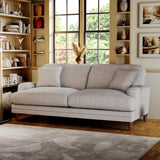 Bampton 3 Seater Sofa Silver from Roseland Furniture