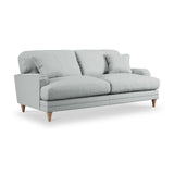 Bampton 3 Seater Sofa Sky Oak Feet from Roseland Furniture
