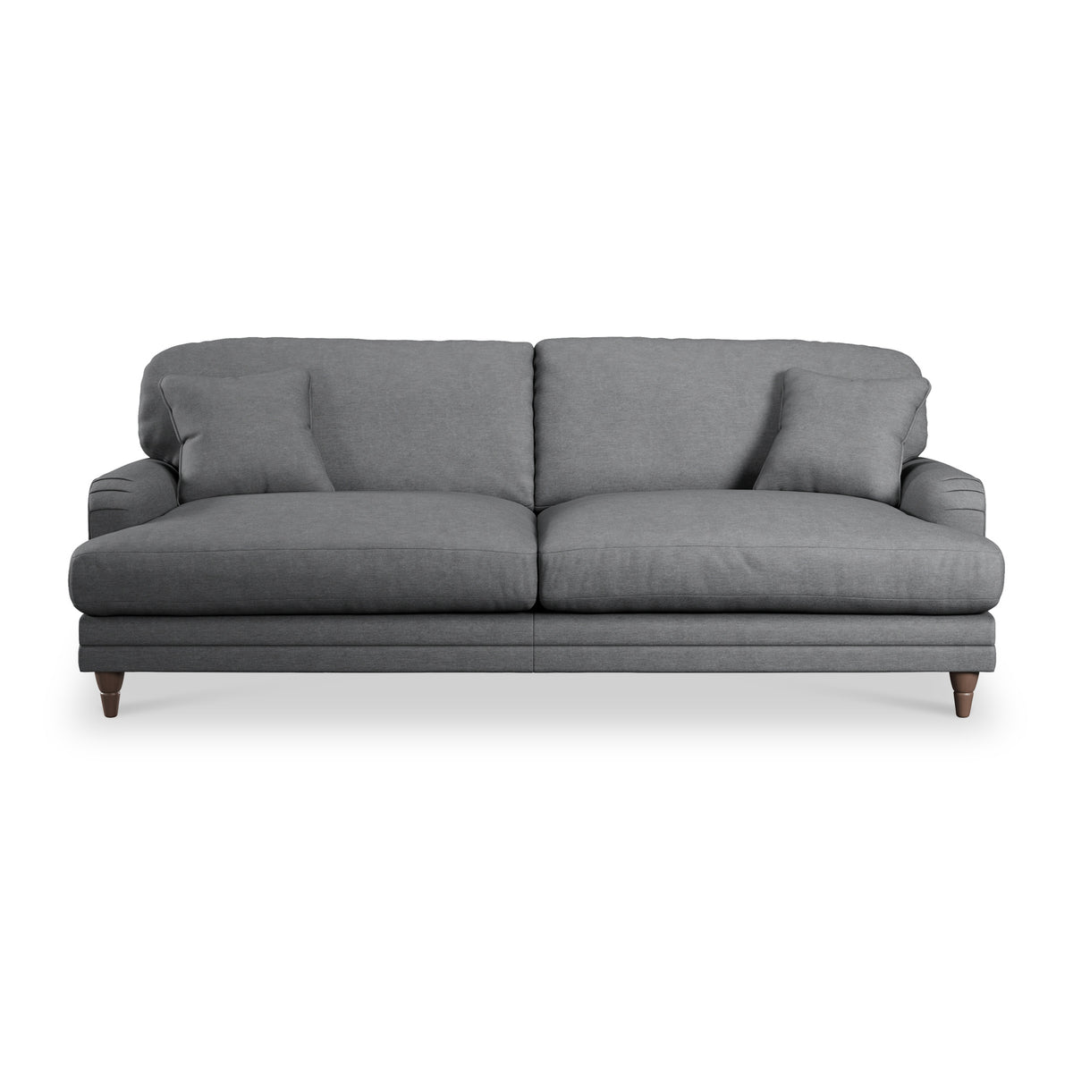 Bampton 4 Seater Sofa Charcoal from Roseland Furniture