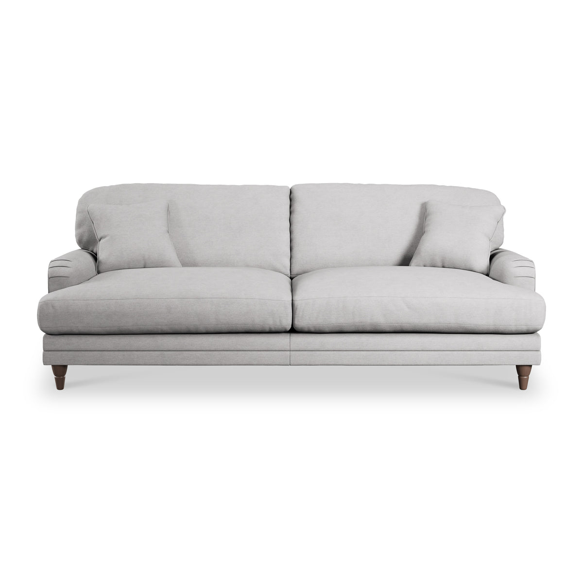 Bampton 4 Seater Sofa Silver from Roseland Furniture