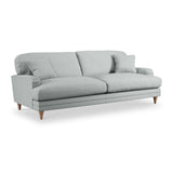 Bampton 4 Seater Sofa Sky Oak Feet from Roseland Furniture